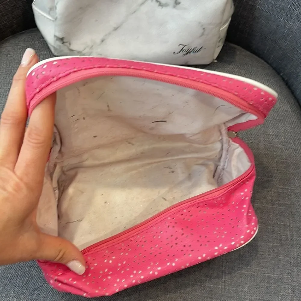 2 pre-Loved makeup bags